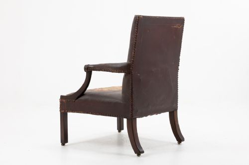 18TH CENTURY ENGLISH GAINSBOROUGH CHAIR - ADDITIONAL PHOTO 6