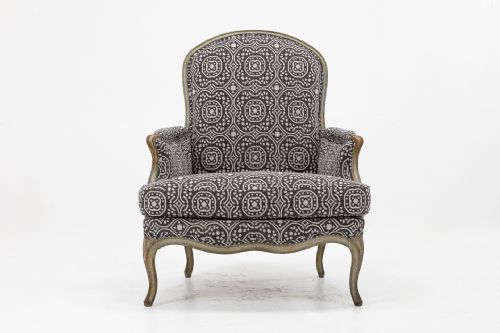 18th century french bergre chair - CATEGORY: ANTIQUE CHAIRS - DATED 18TH CENTURY