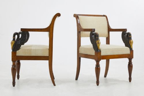 SET OF FOUR EARLY 19TH CENTURY ITALIAN CHAIRS - ADDITIONAL PHOTO 2