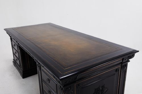 IMPORTANT 19TH CENTURY FRENCH DESK - ADDITIONAL PHOTO 6