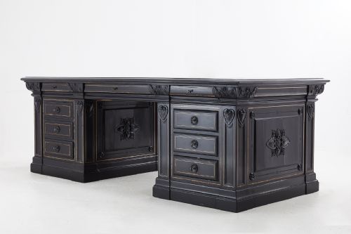 IMPORTANT 19TH CENTURY FRENCH DESK - ADDITIONAL PHOTO 7