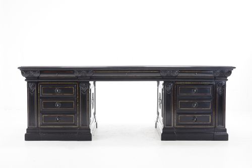 IMPORTANT 19TH CENTURY FRENCH DESK - ADDITIONAL PHOTO 8