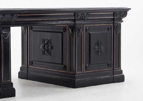 IMPORTANT 19TH CENTURY FRENCH DESK - ADDITIONAL PHOTO 9