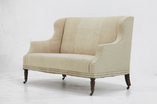19th century english sofa - CATEGORY: ANTIQUE SOFAS - DATED 19TH CENTURY
