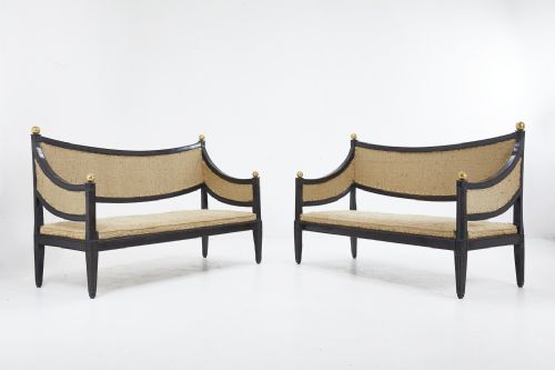 PAIR OF 18TH CENTURY ITALIAN SOFAS - ADDITIONAL PHOTO 1