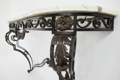 19TH CENTURY FRENCH CONSOLE TABLE - ADDITIONAL PHOTO 5