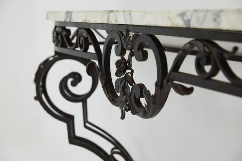 19TH CENTURY FRENCH CONSOLE TABLE - ADDITIONAL PHOTO 6
