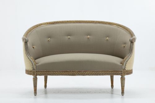 french 19th century sofa - CATEGORY: ANTIQUE SOFAS - DATED 19TH CENTURY