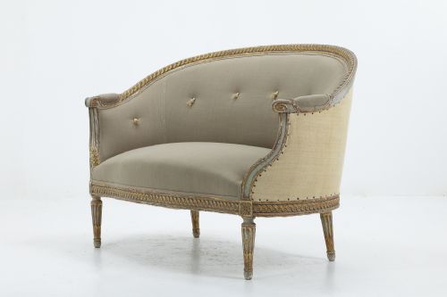 FRENCH 19TH CENTURY SOFA - ADDITIONAL PHOTO 1