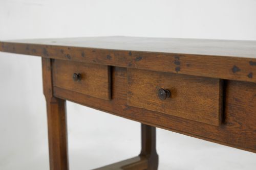 LARGE 18TH CENTURY FARMHOUSE TABLE - ADDITIONAL PHOTO 3