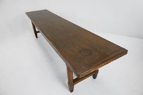LARGE 18TH CENTURY FARMHOUSE TABLE - ADDITIONAL PHOTO 5