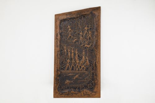 DECORATIVE 1950S COPPER PANEL - ADDITIONAL PHOTO 1