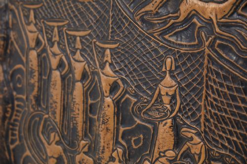 DECORATIVE 1950S COPPER PANEL - ADDITIONAL PHOTO 2