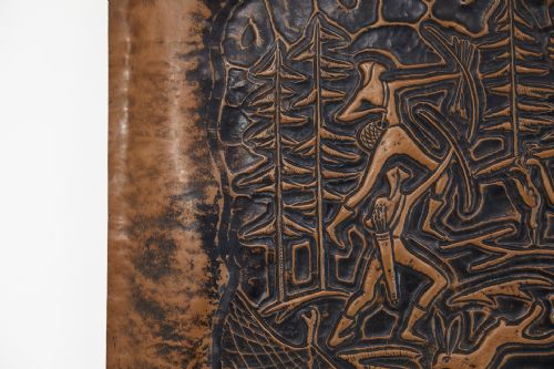 DECORATIVE 1950S COPPER PANEL - ADDITIONAL PHOTO 3