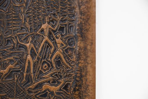 DECORATIVE 1950S COPPER PANEL - ADDITIONAL PHOTO 4