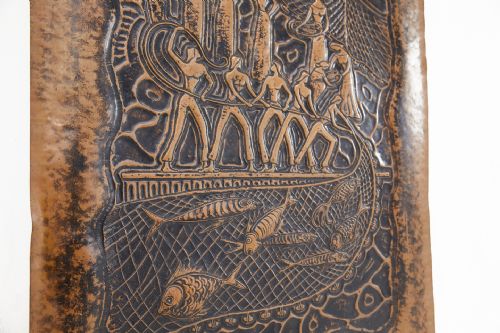 DECORATIVE 1950S COPPER PANEL - ADDITIONAL PHOTO 5