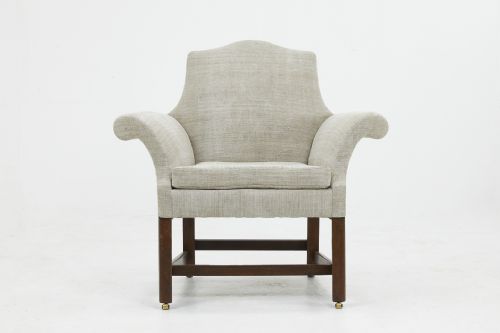 shapely 18th century english armchair - CATEGORY: ANTIQUE CHAIRS - DATED 18TH CENTURY