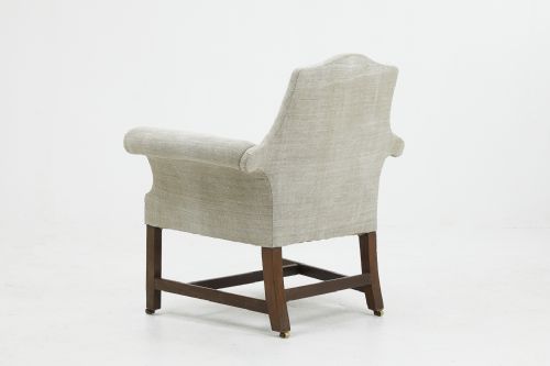 SHAPELY 18TH CENTURY ENGLISH ARMCHAIR - ADDITIONAL PHOTO 3