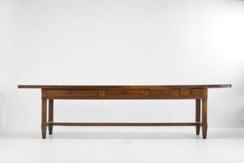 large 18th century farmhouse table - CATEGORY: ANTIQUE TABLES - DATED 18TH CENTURY