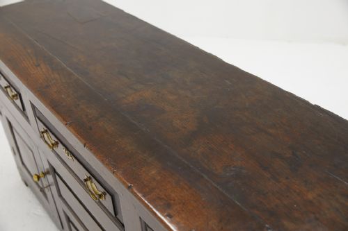 ENGLISH 18TH CENTURY OAK DRESSER BASE - ADDITIONAL PHOTO 2