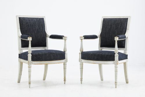 pair of early 19th century french chairs - CATEGORY: ANTIQUE CHAIRS - DATED 19TH CENTURY