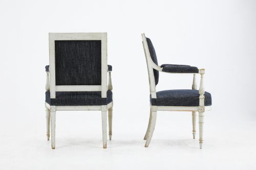 PAIR OF EARLY 19TH CENTURY FRENCH CHAIRS - ADDITIONAL PHOTO 3