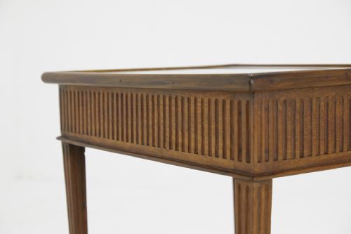 FRENCH 18TH CENTURY MAHOGANY TRAY TOP GAMES TABLE - ADDITIONAL PHOTO 5