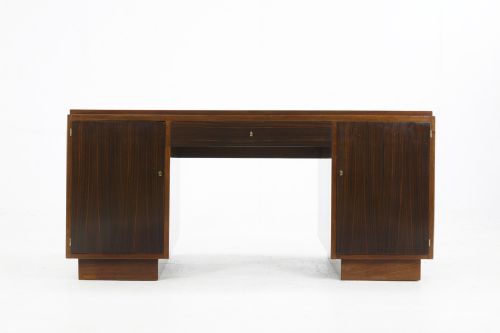 1930s macasar ebony desk - CATEGORY: ANTIQUE DESKS - DATED 1930