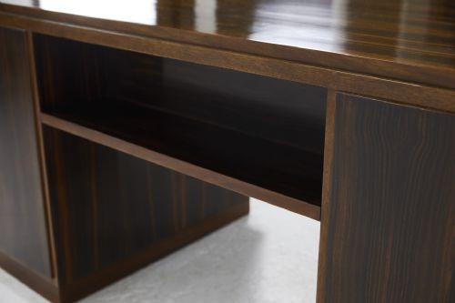 1930S MACASAR EBONY DESK - ADDITIONAL PHOTO 3