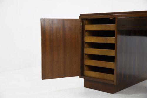 1930S MACASAR EBONY DESK - ADDITIONAL PHOTO 4