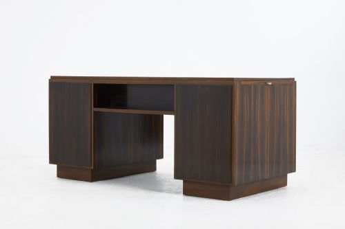 1930S MACASAR EBONY DESK - ADDITIONAL PHOTO 5