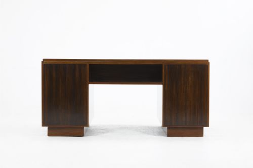 1930S MACASAR EBONY DESK - ADDITIONAL PHOTO 6