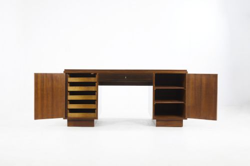 1930S MACASAR EBONY DESK - ADDITIONAL PHOTO 7