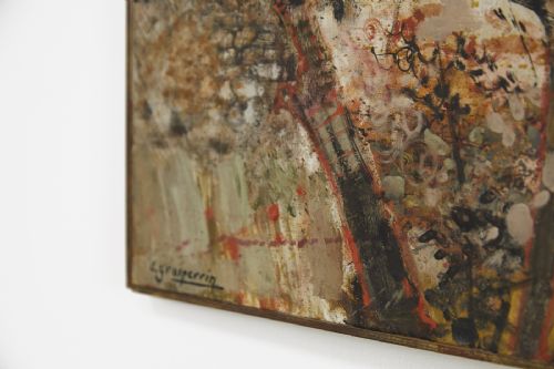 OIL ON CANVAS BY CLAUDE GROSPERRIN - ADDITIONAL PHOTO 3