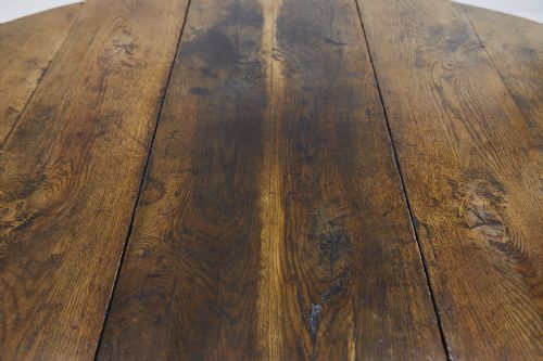 ENGLISH CHARLES II OAK DROP LEAF BOBBIN TURNED GATE LEG TABLE - ADDITIONAL PHOTO 7