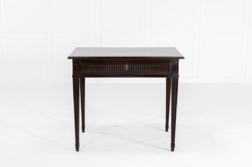 18TH CENTURY FRENCH MAHOGANY SIDE TABLE - ADDITIONAL PHOTO 1