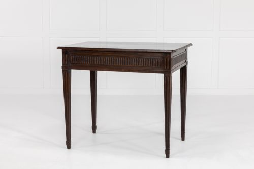 18th century french mahogany side table - CATEGORY: ANTIQUE TABLES - DATED 18TH CENTURY