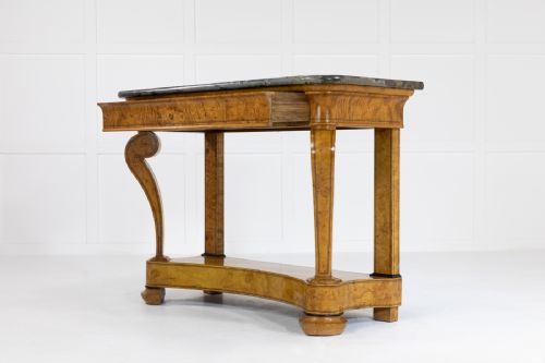 19TH CENTURY FRENCH ASH CONSOLE TABLE - ADDITIONAL PHOTO 4