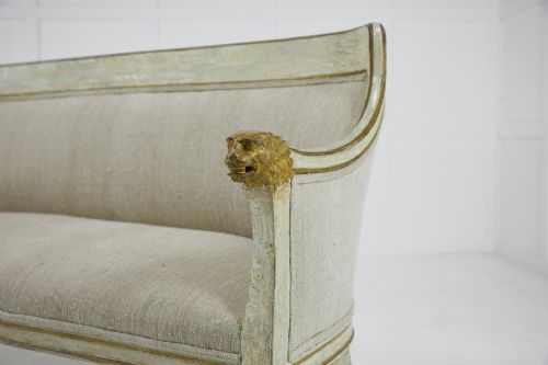 EARLY 19TH CENTURY ITALIAN PAINTED AND GILT SOFA - ADDITIONAL PHOTO 1