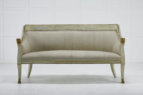 EARLY 19TH CENTURY ITALIAN PAINTED AND GILT SOFA - ADDITIONAL PHOTO 2