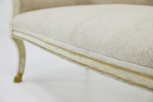 EARLY 19TH CENTURY ITALIAN PAINTED AND GILT SOFA - ADDITIONAL PHOTO 3