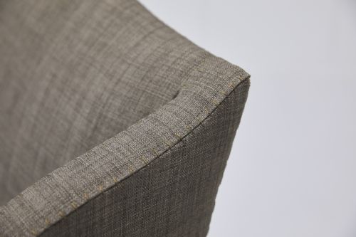 ENGLISH GEORGE LLL MAHOGANY WING ARMCHAIR - ADDITIONAL PHOTO 4