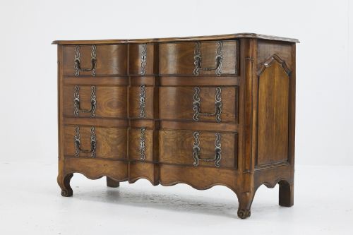 FRENCH 18TH CENTURY CHERRYWOOD COMMODE - ADDITIONAL PHOTO 1