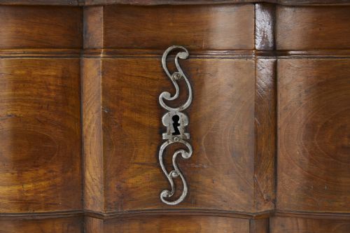FRENCH 18TH CENTURY CHERRYWOOD COMMODE - ADDITIONAL PHOTO 4