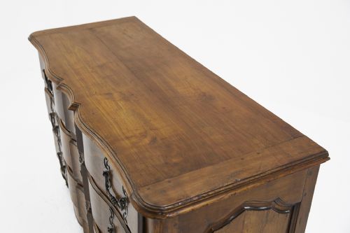 FRENCH 18TH CENTURY CHERRYWOOD COMMODE - ADDITIONAL PHOTO 5