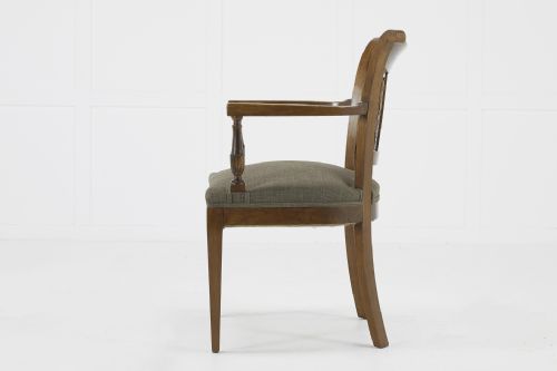 SET OF TWELVE 19TH CENTURY AUSTRIAN CHERRY WOOD DINING CHAIRS - ADDITIONAL PHOTO 3