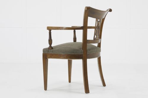 SET OF TWELVE 19TH CENTURY AUSTRIAN CHERRY WOOD DINING CHAIRS - ADDITIONAL PHOTO 8