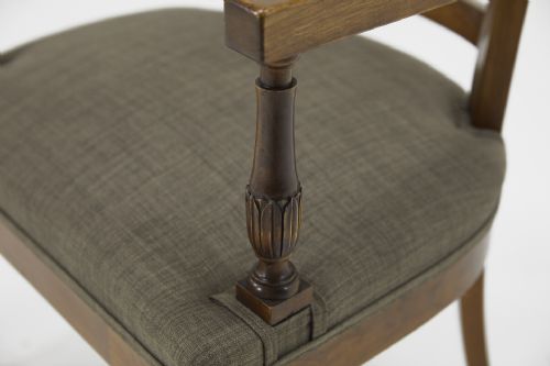 SET OF TWELVE 19TH CENTURY AUSTRIAN CHERRY WOOD DINING CHAIRS - ADDITIONAL PHOTO 10
