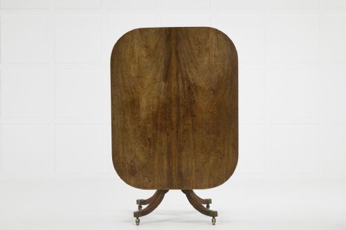english regency mahogany tilt top breakfast table - CATEGORY: ANTIQUE TABLES - DATED REGENCY