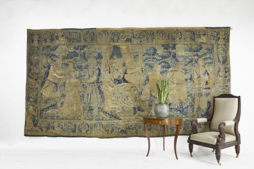 large 16th century flemish tapestry - CATEGORY: ANTIQUE MISCELLANEOUS - DATED 16TH CENTURY